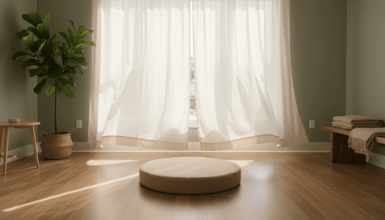 One-to-one guidance during breathwork session